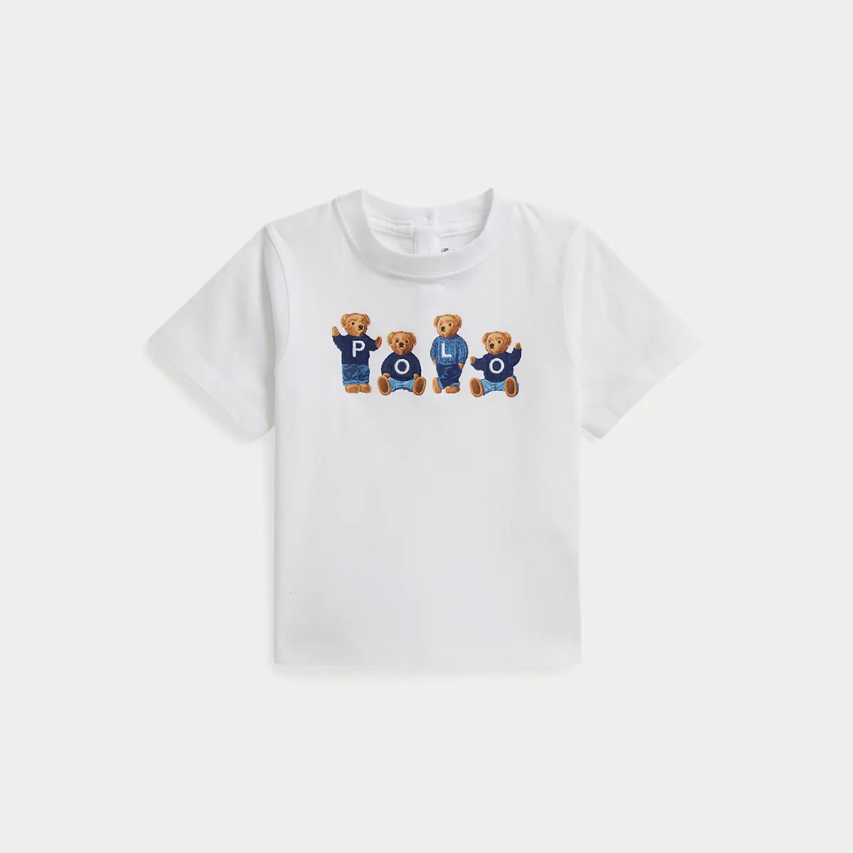 Polo Bear Logo Cotton Jersey Tee by Ralph Lauren