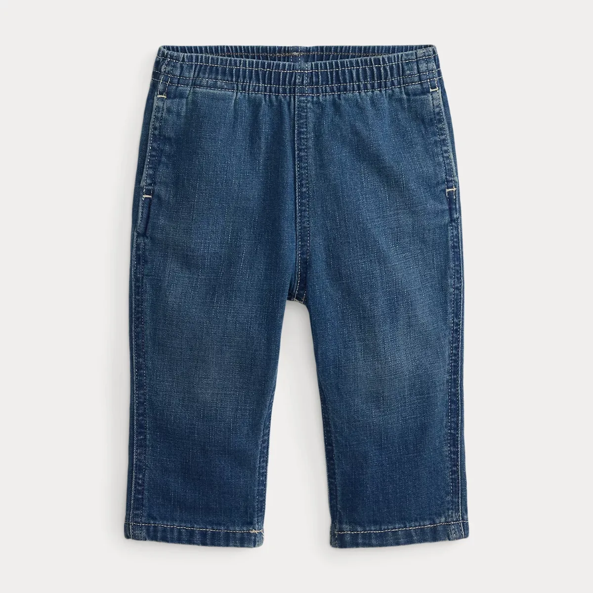 Big Fit Cotton Denim Pant by Ralph Lauren