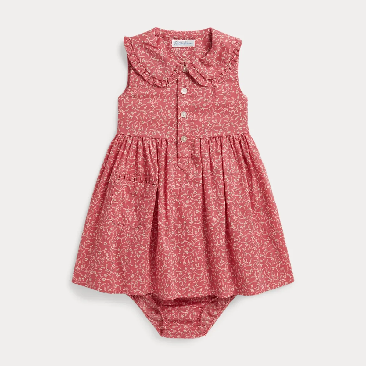 Cotton Shirtdress & Bloomer by Ralph Lauren