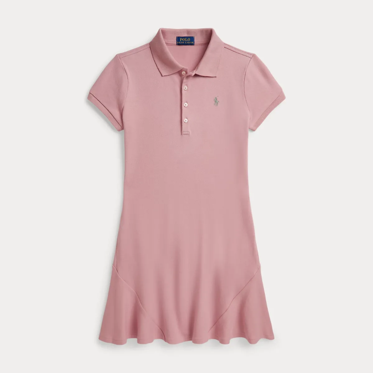 Stretch Mesh Polo Dress by Ralph Lauren