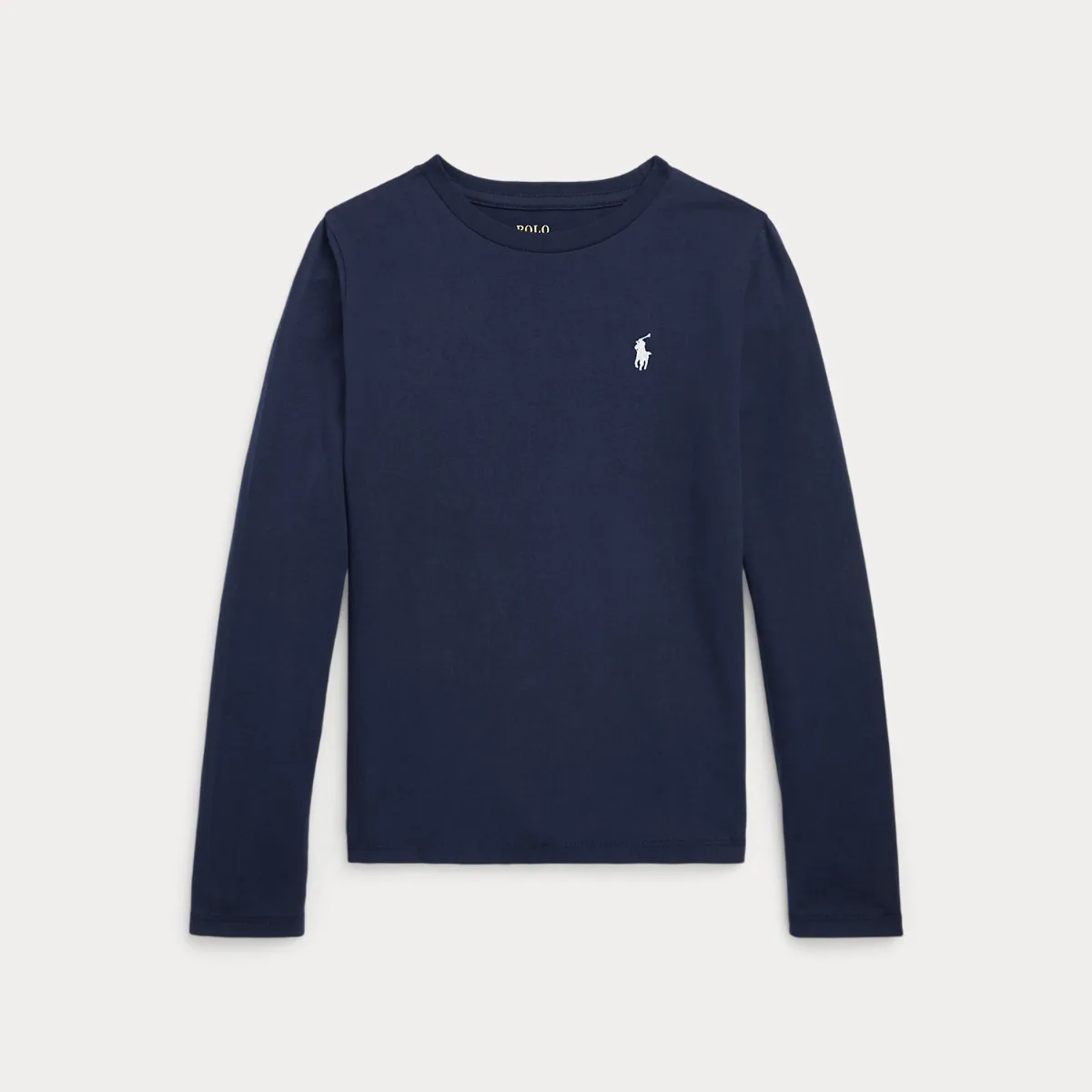 Cotton Jersey Long-Sleeve Tee by Ralph Lauren