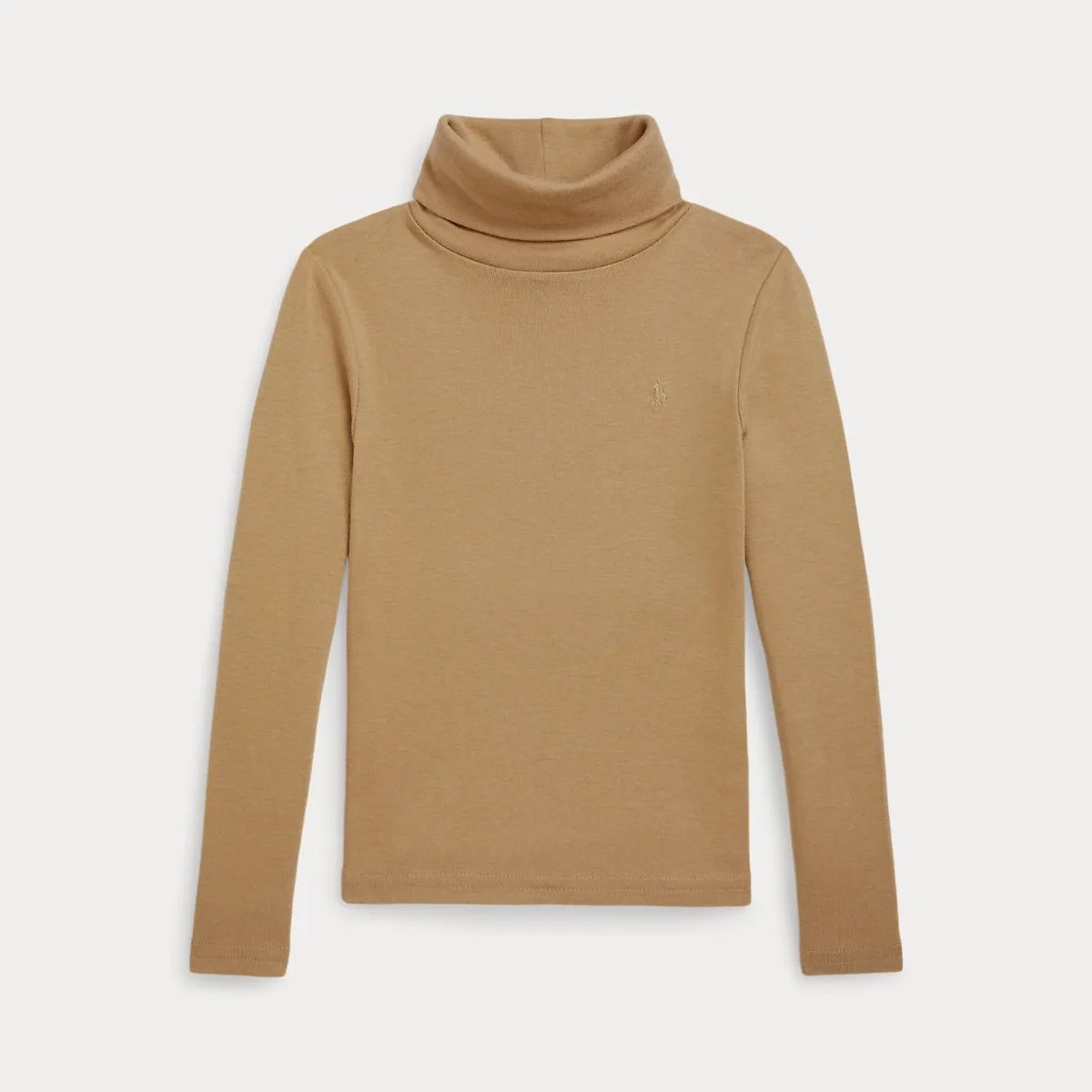Ribbed Cotton-Modal Turtleneck by Ralph Lauren