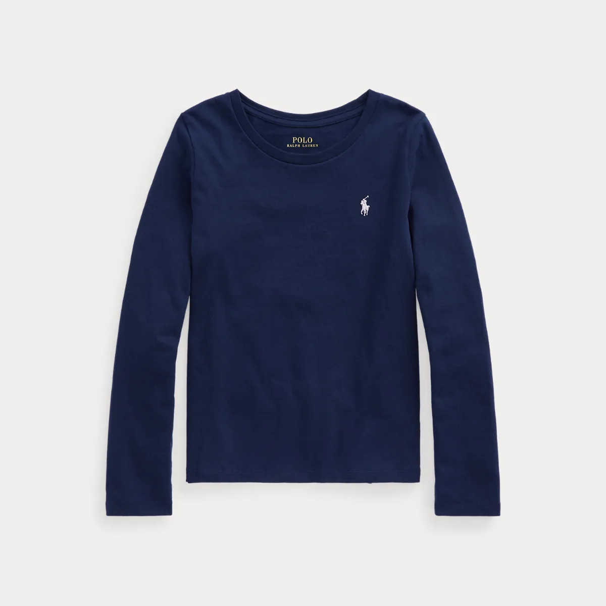 Cotton Jersey Long-Sleeve Tee by Ralph Lauren