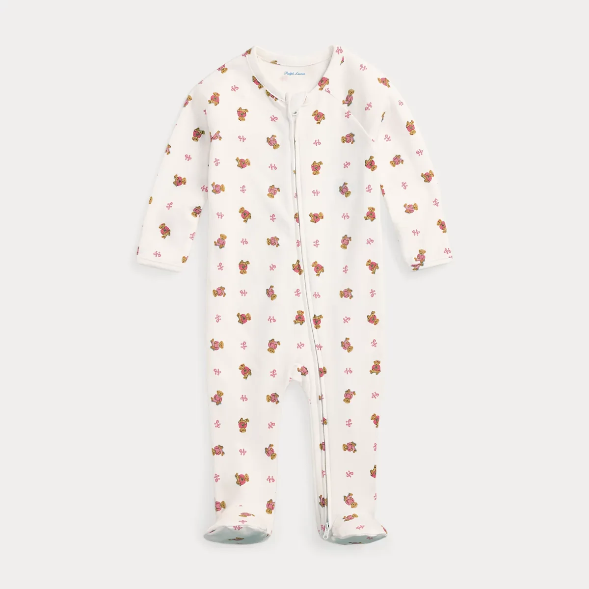 Polo Bear Cotton Footed Coverall by Ralph Lauren