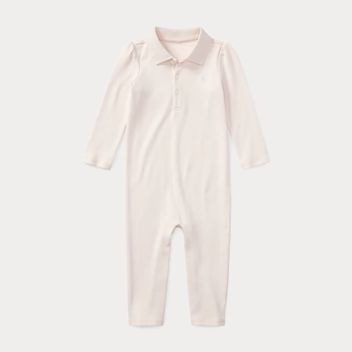 Cotton Interlock Polo Coverall by Ralph Lauren