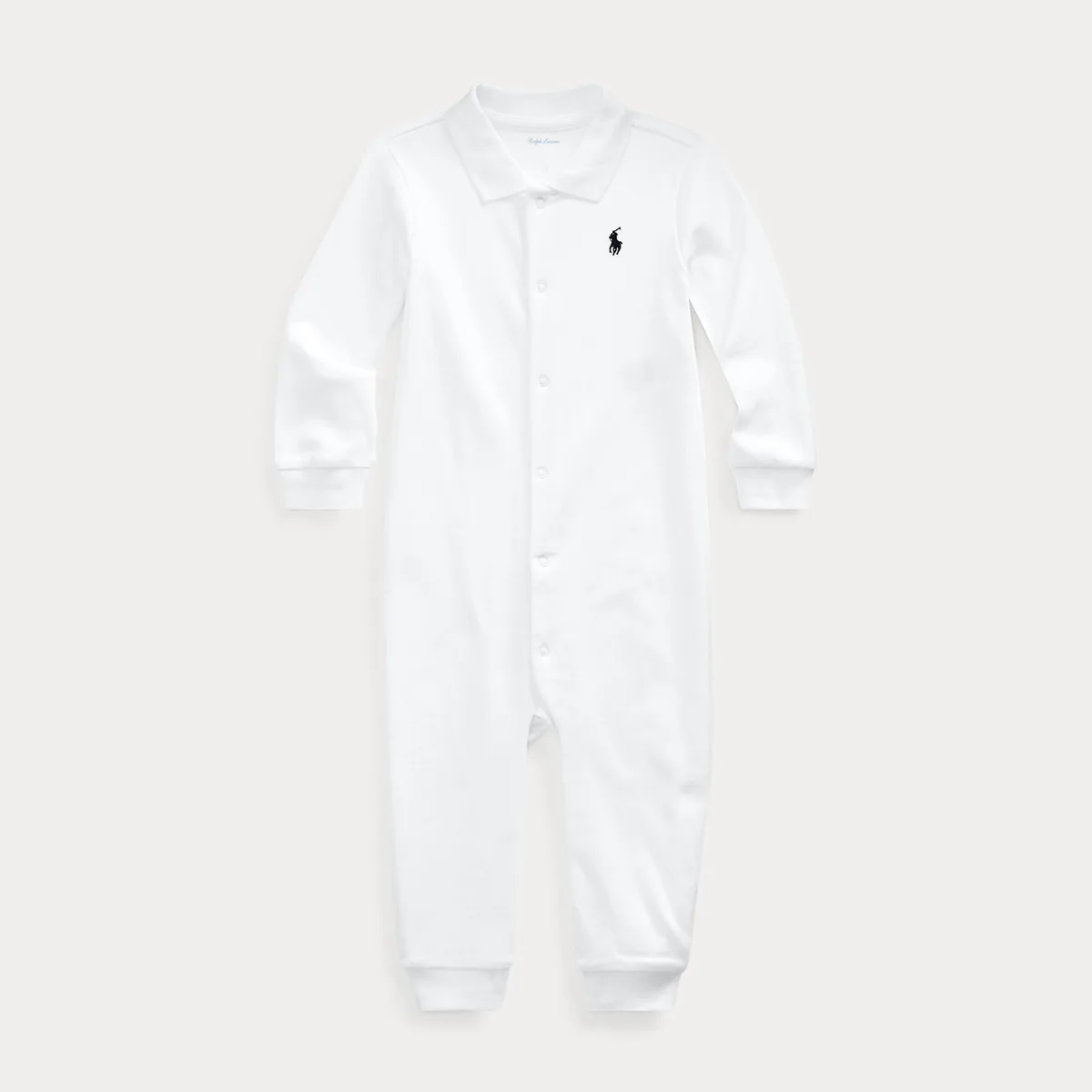 Soft Cotton Polo Coverall by Ralph Lauren