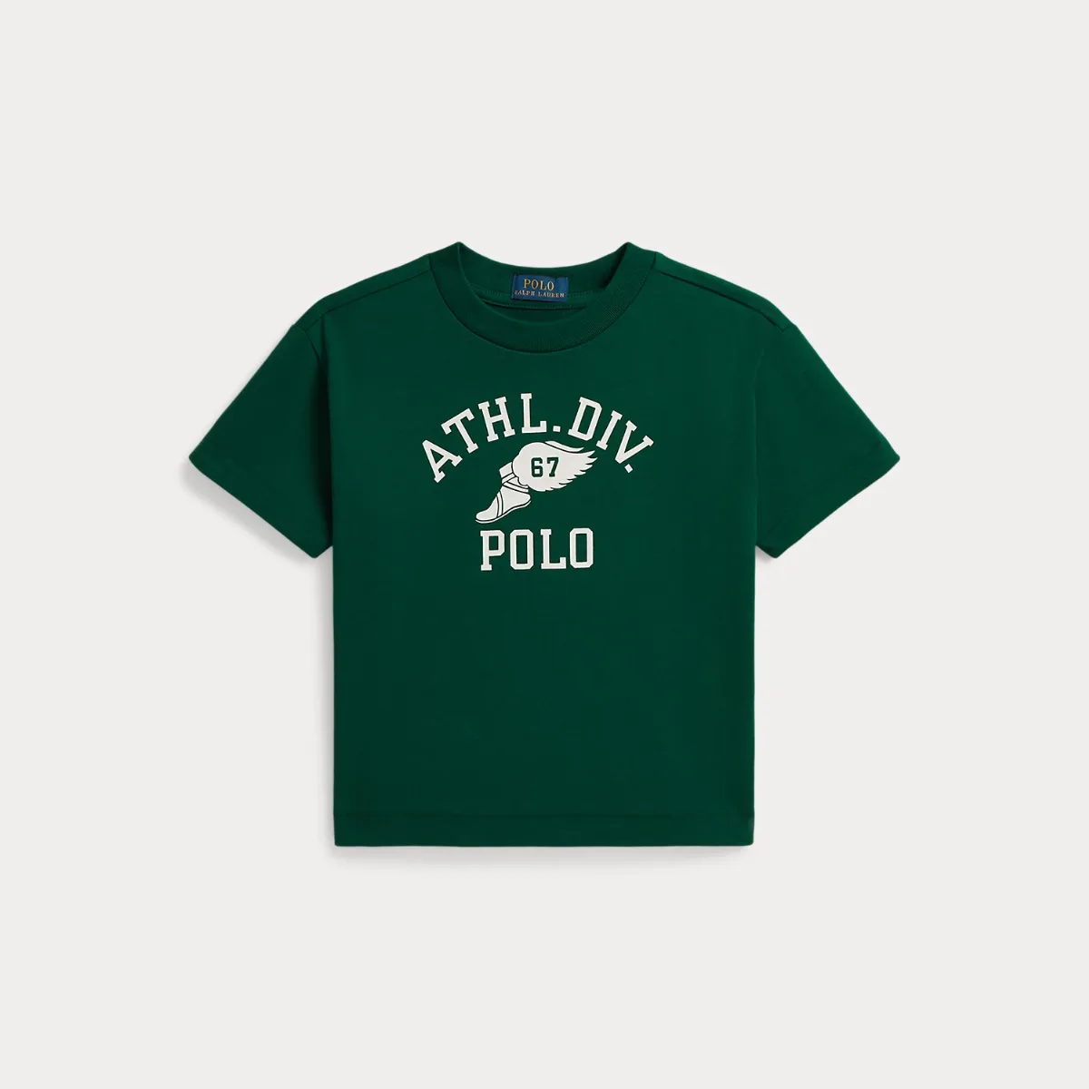 Big Fit Logo Cotton Tee by Ralph Lauren