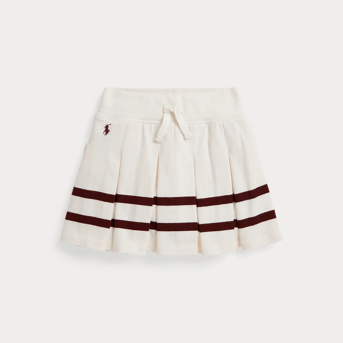 Striped Pleated Jersey Skort by Ralph Lauren
