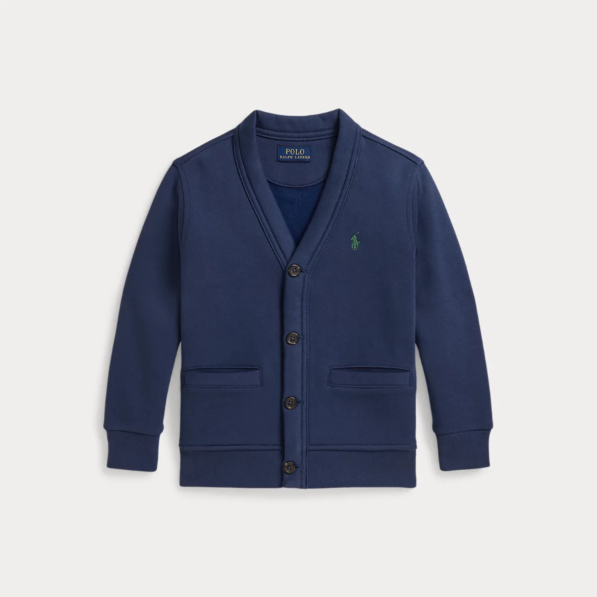 Fleece V-Neck Cardigan by Ralph Lauren
