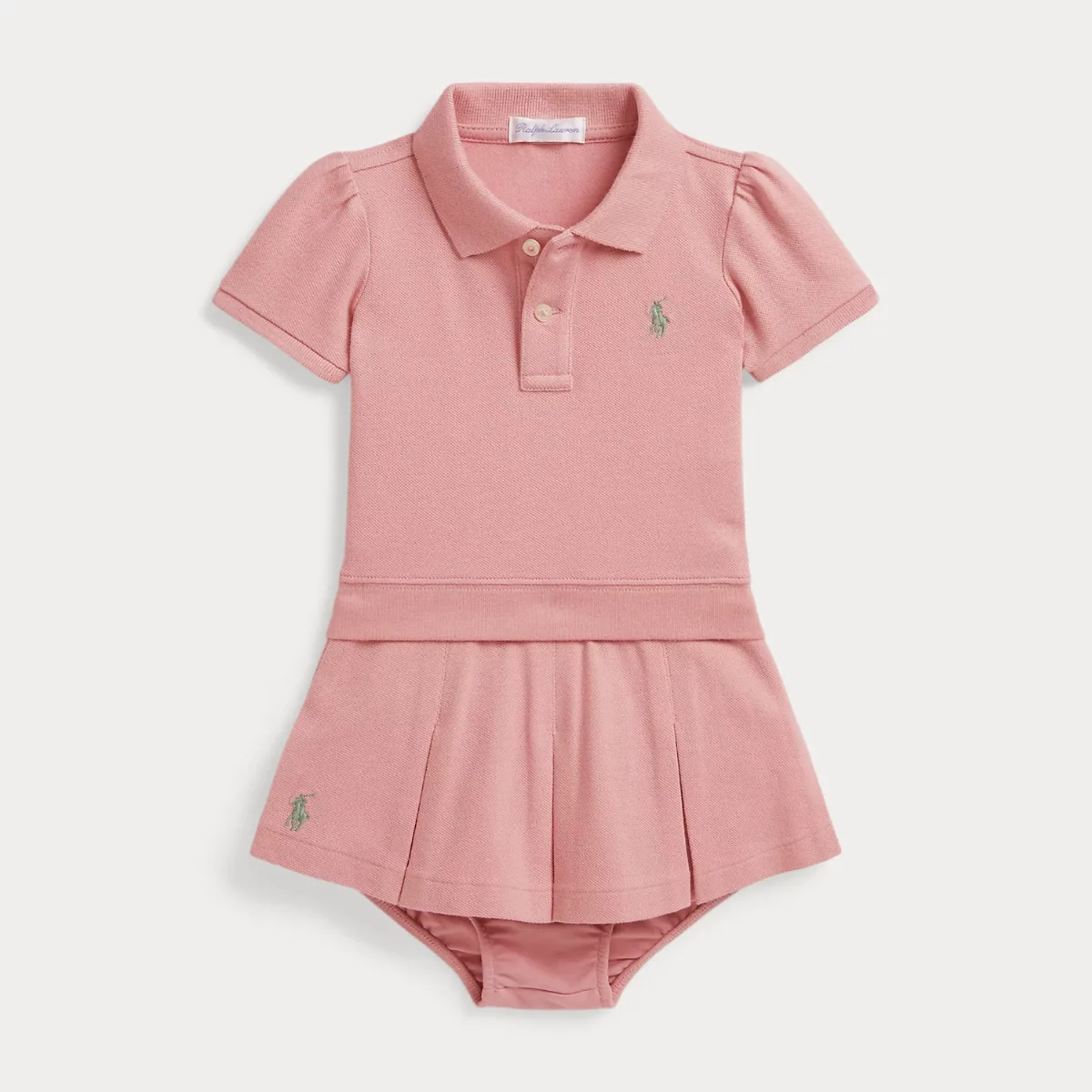 Stretch Mesh Polo Shirt & Skort by Ralph Lauren