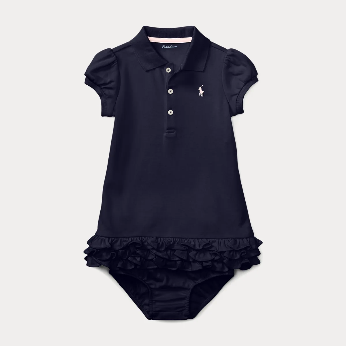 Ruffled Polo Dress & Bloomer by Ralph Lauren