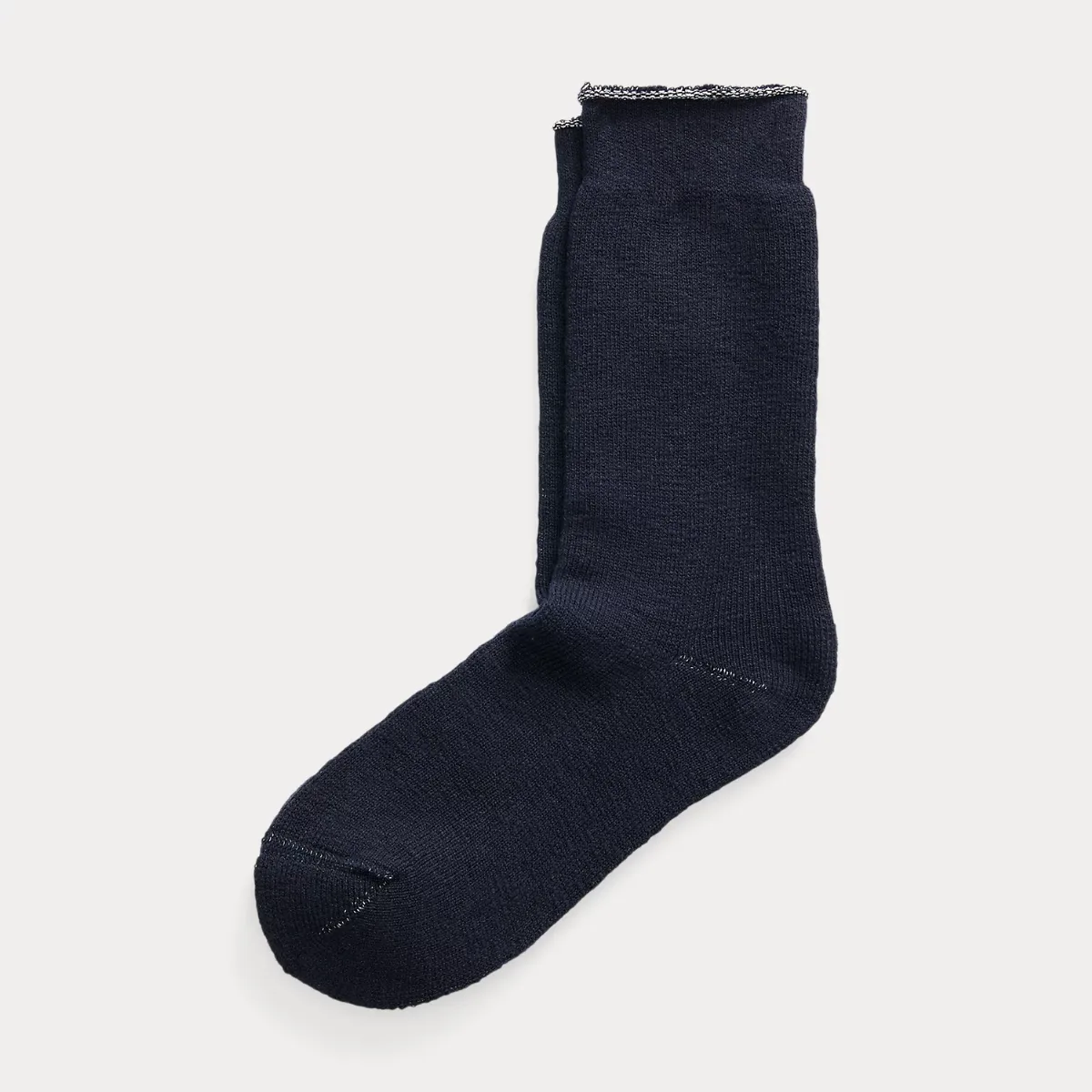 Heathered Stretch Cotton-Blend Socks by Ralph Lauren