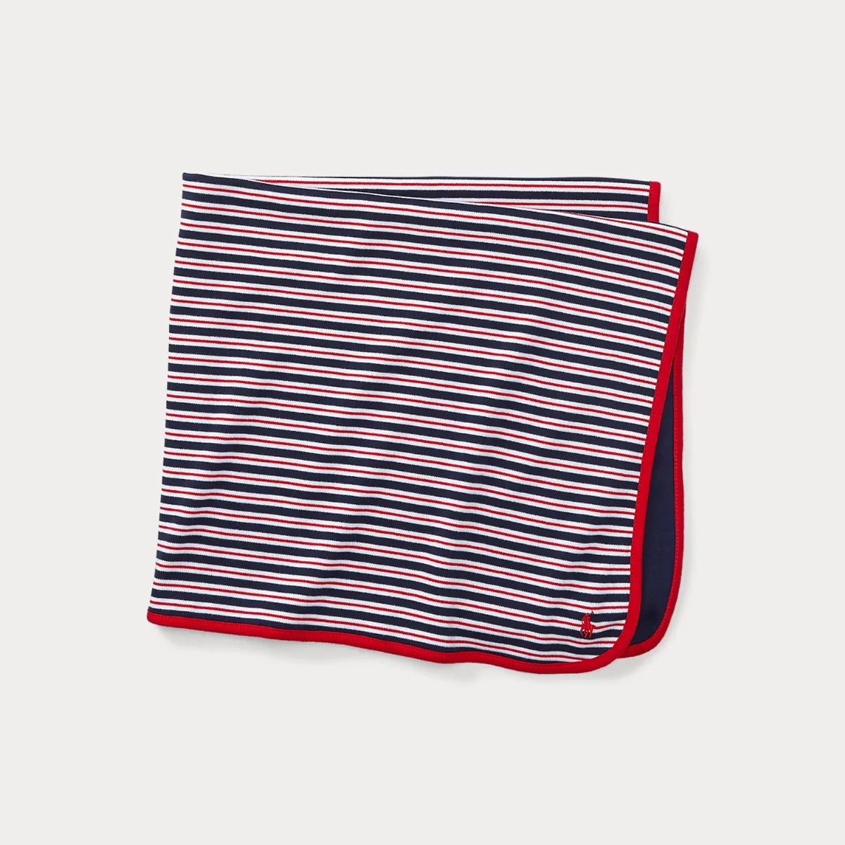 Striped Cotton Blanket by Ralph Lauren