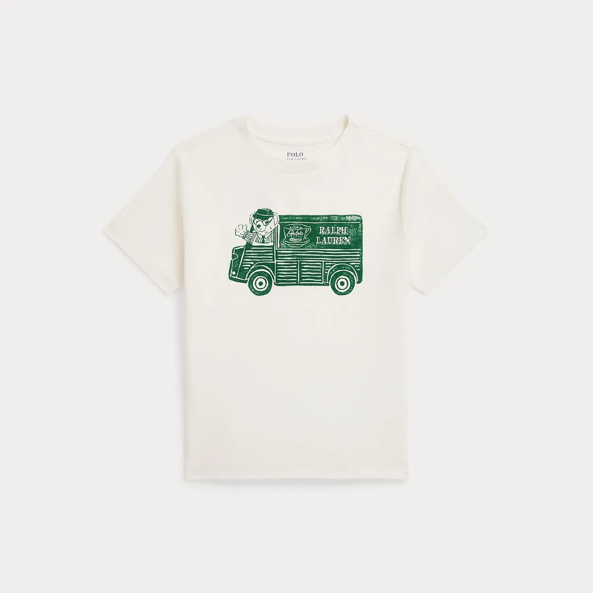 Ralph's Coffee Polo Bear Tee by Ralph Lauren