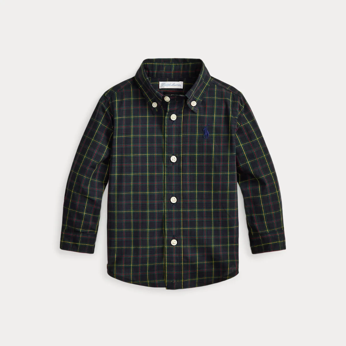Plaid Cotton Poplin Shirt by Ralph Lauren