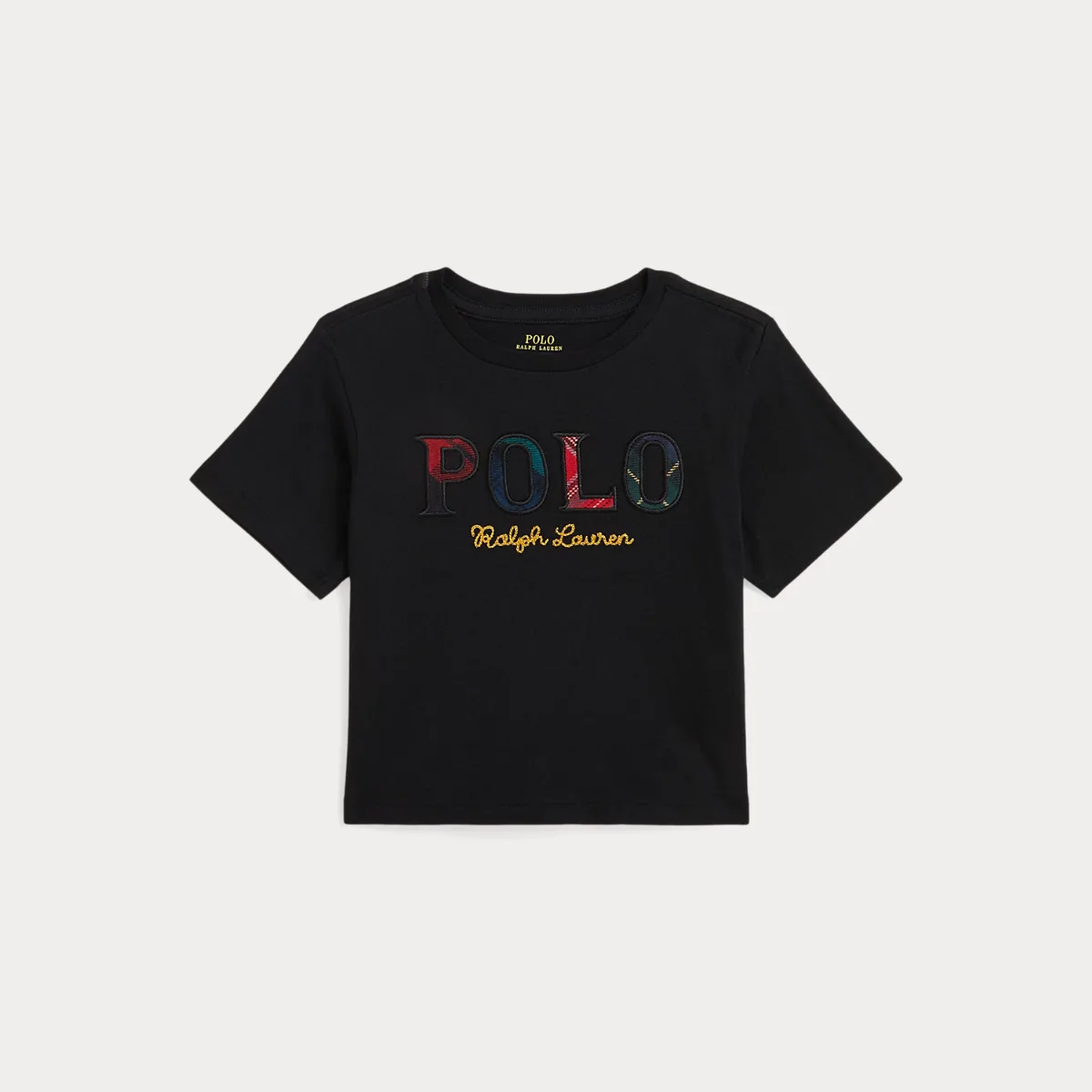 Logo Cotton Jersey Boxy Tee by Ralph Lauren