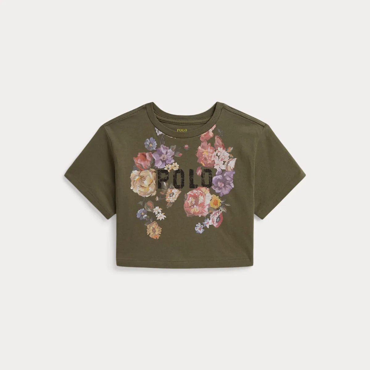 Floral Cotton Jersey Boxy Tee by Ralph Lauren