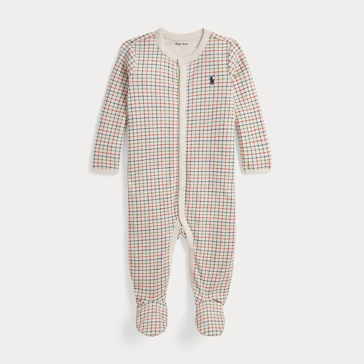 Cotton Footed Coverall by Ralph Lauren