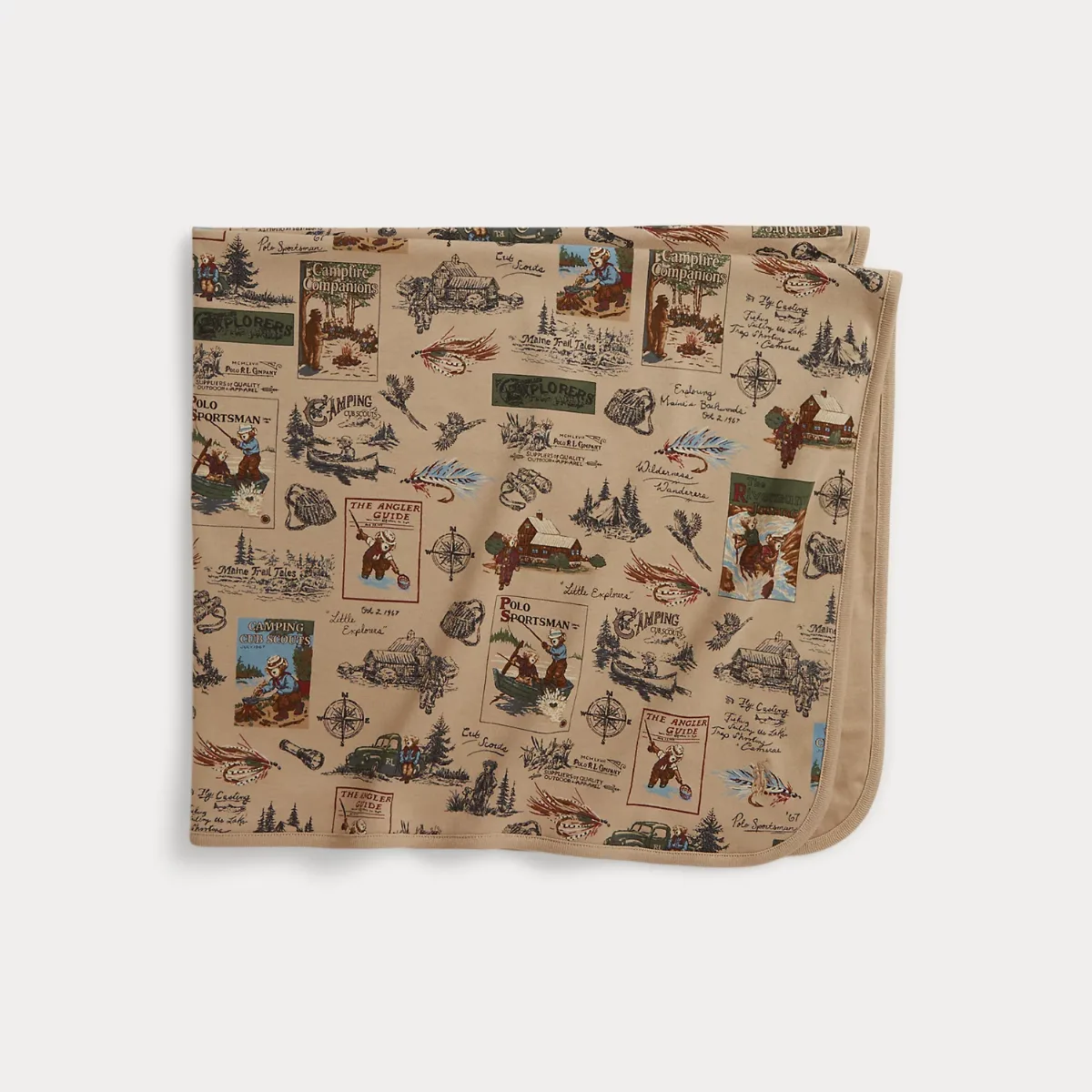 Polo Bear Cotton Blanket by Ralph Lauren