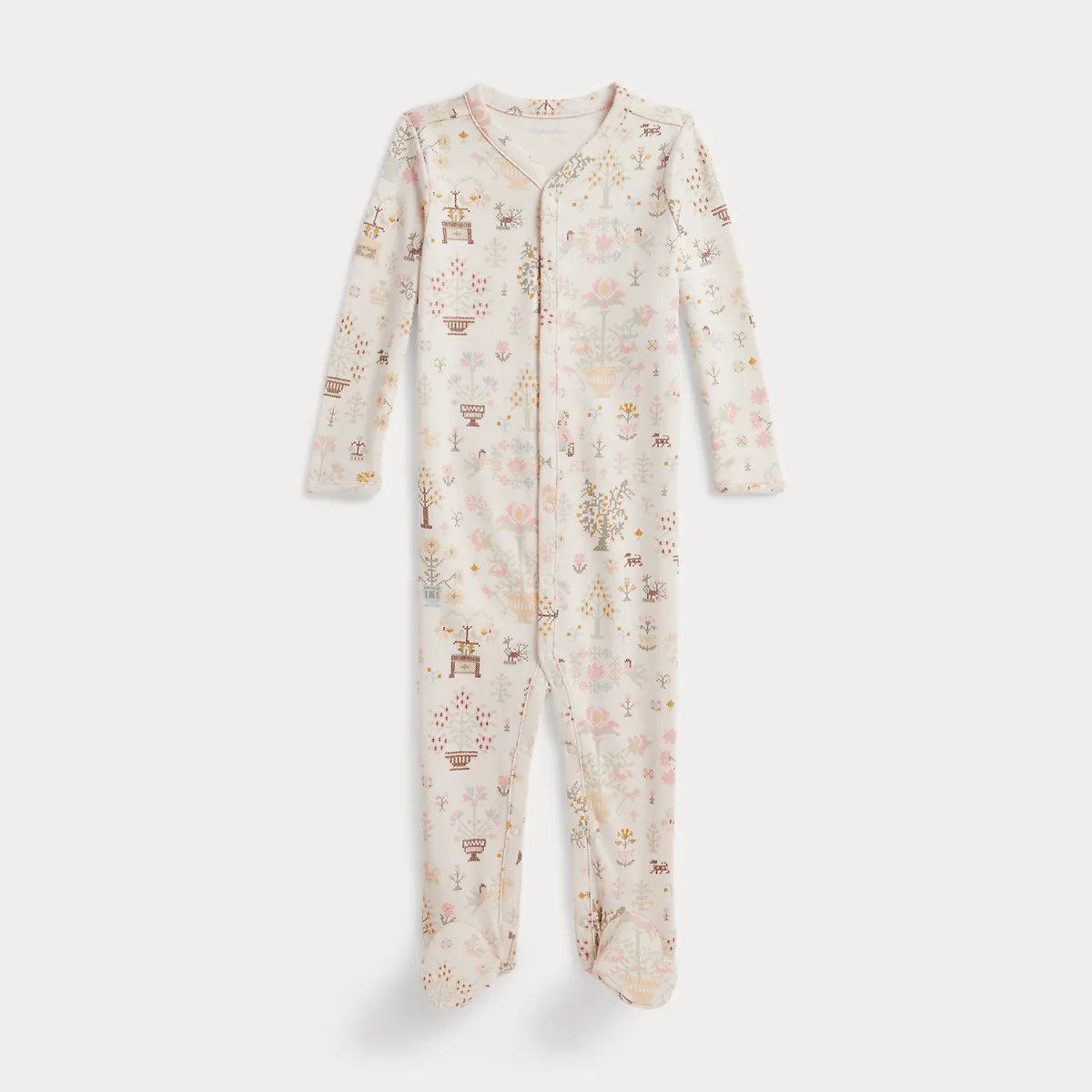 Polo Bear Cotton Footed Coverall by Ralph Lauren