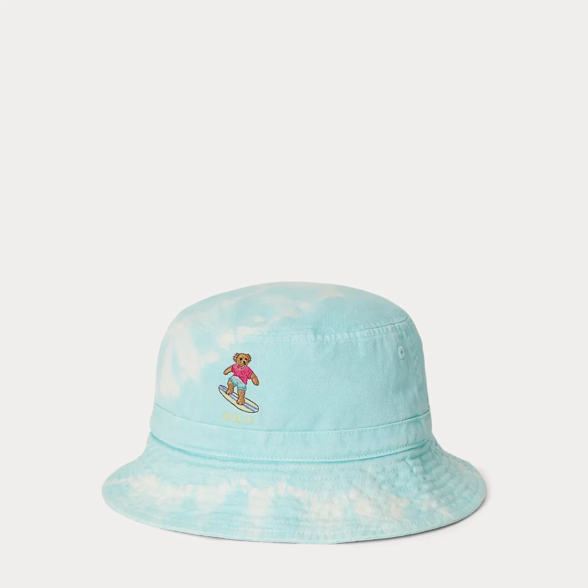 Tie-Dye Polo Bear Twill Bucket Hat by Ralph Lauren