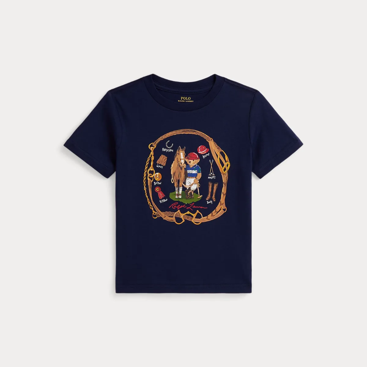 Polo Bear Cotton Jersey Tee by Ralph Lauren