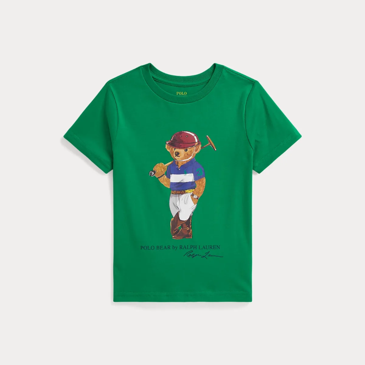 Polo Bear Cotton Jersey Tee by Ralph Lauren