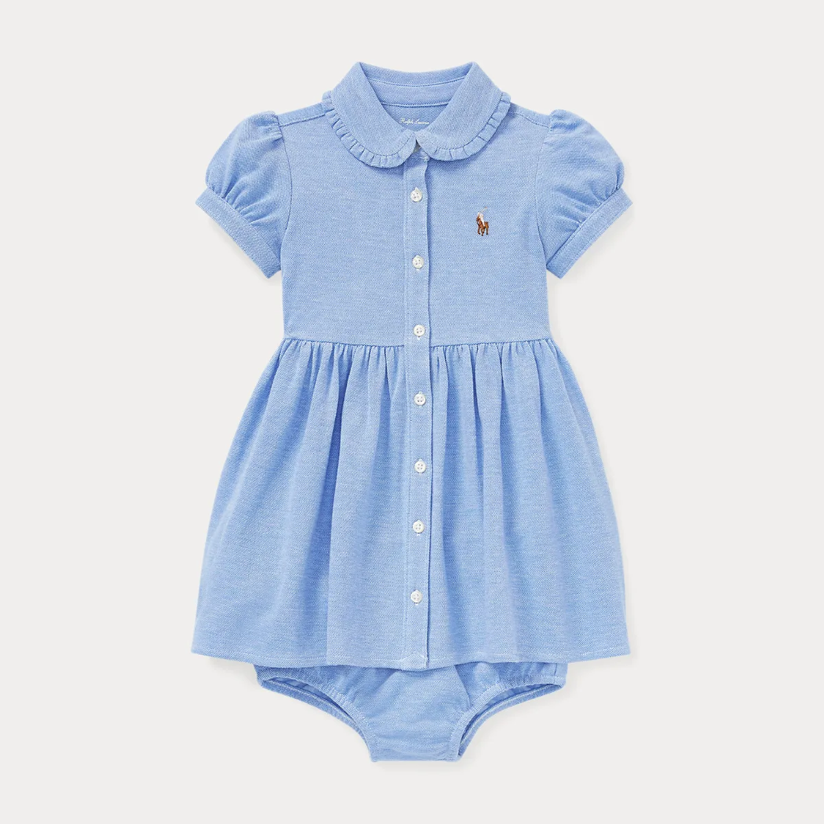 Knit Mesh Oxford Dress & Bloomer by Ralph Lauren