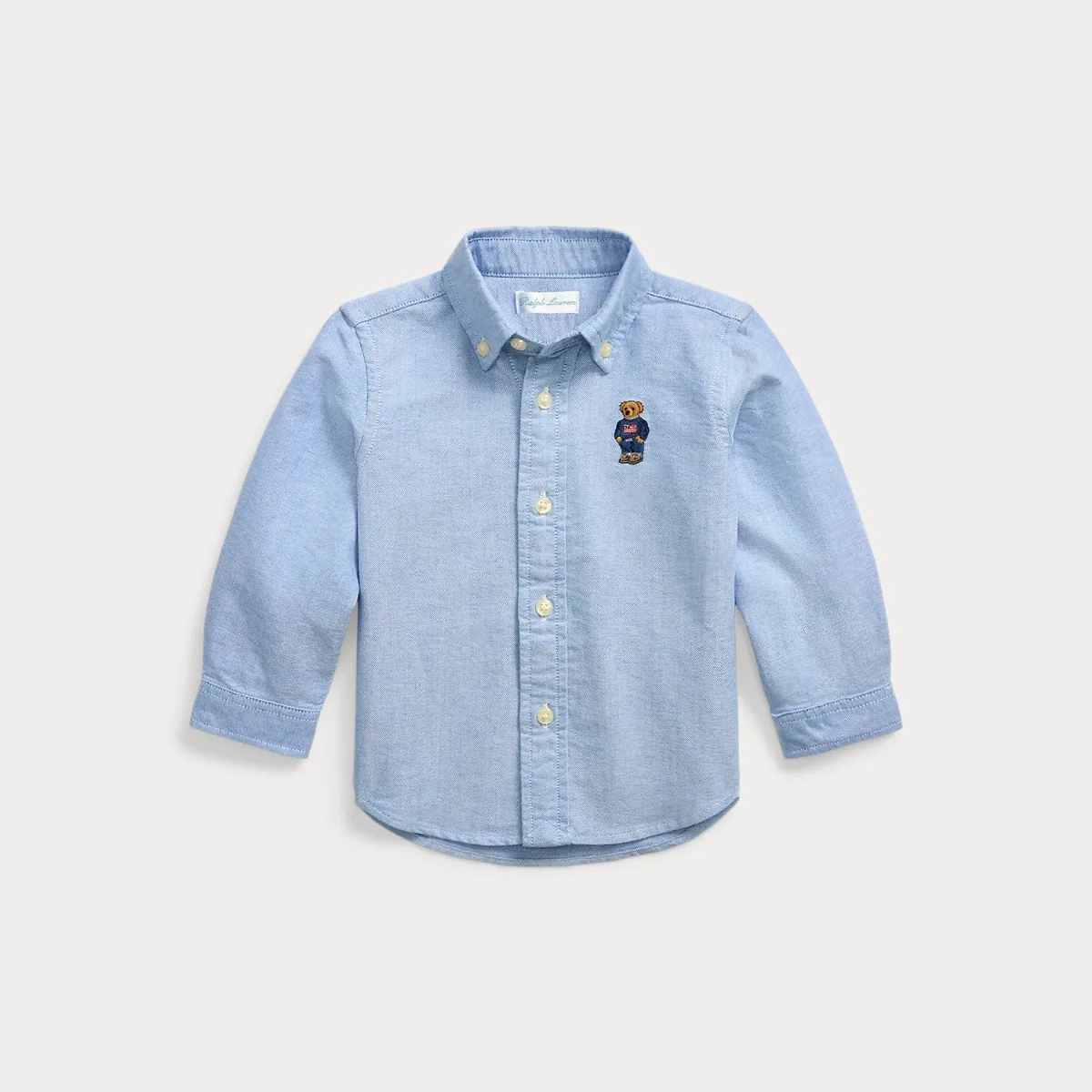 Polo Bear Cotton Oxford Shirt by Ralph Lauren