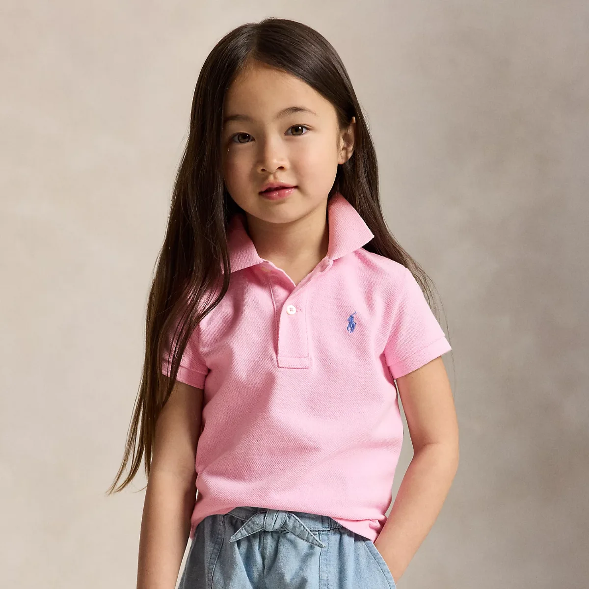 The Iconic Cotton Mesh Polo Shirt by Ralph Lauren