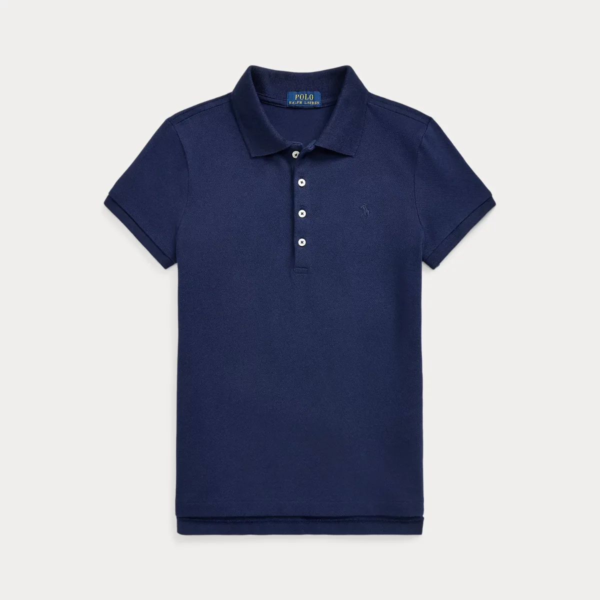 Stretch Mesh Uniform Polo Shirt by Ralph Lauren