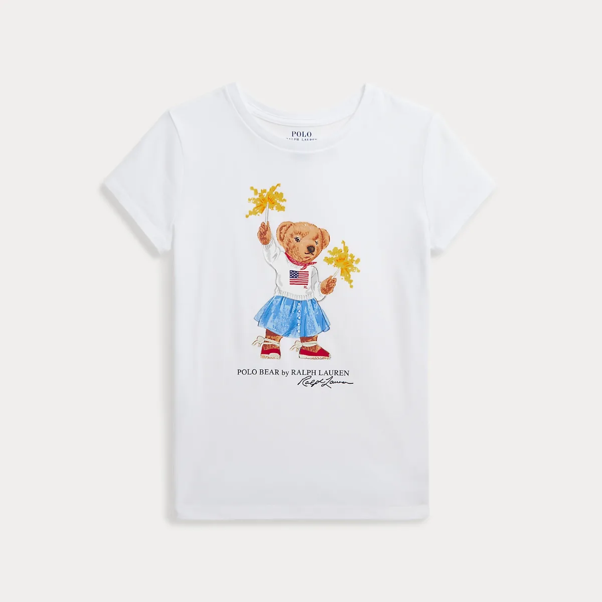 Polo Bear Cotton Jersey Tee by Ralph Lauren