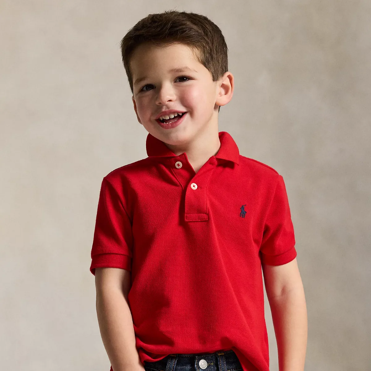 The Iconic Mesh Polo Shirt by Ralph Lauren
