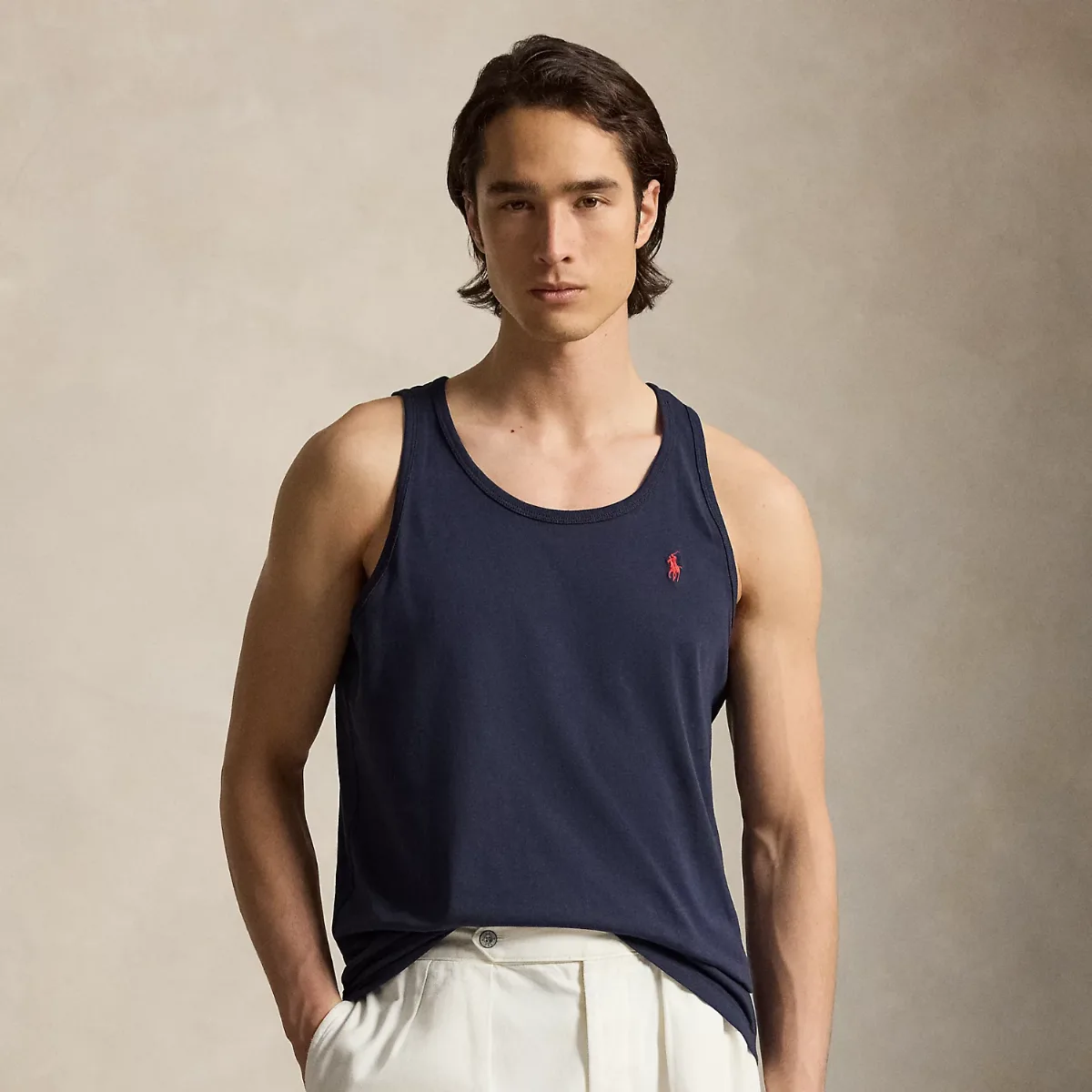 Washed Jersey Tank by Ralph Lauren