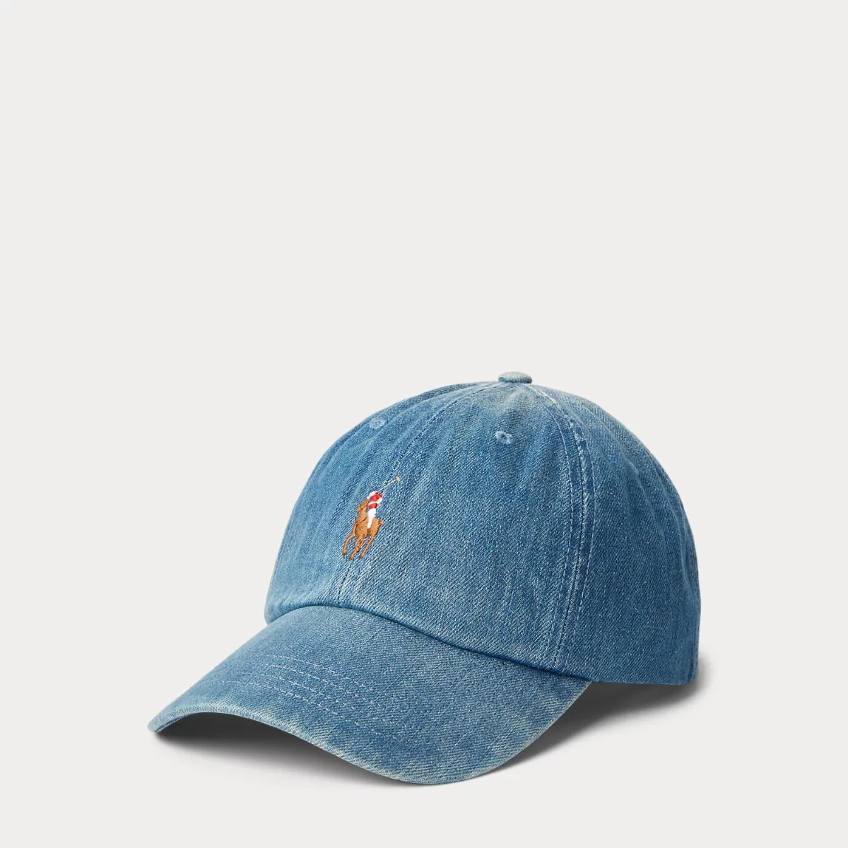 Ball Cap in Denim by Ralph Lauren