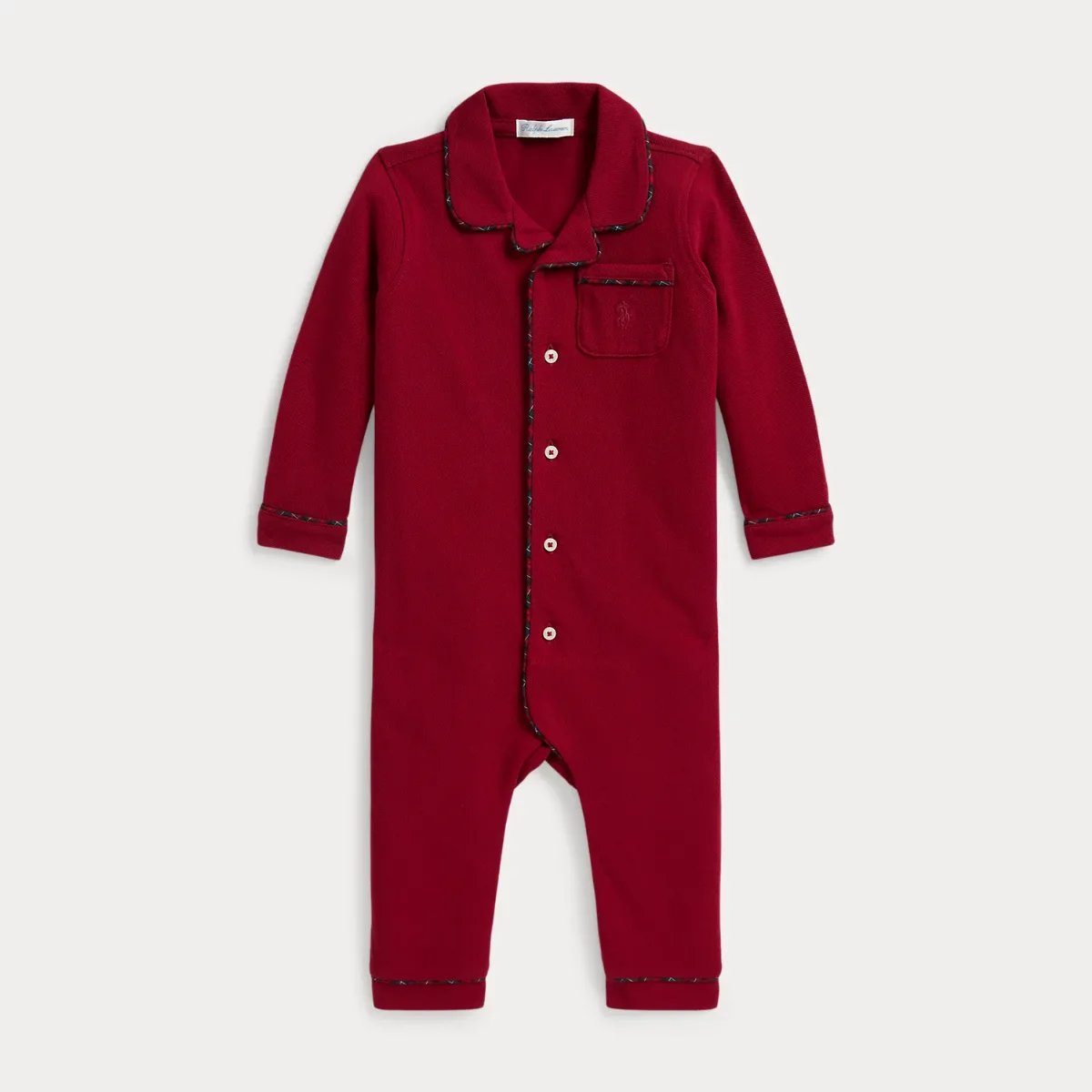 Cotton Mesh Coverall by Ralph Lauren