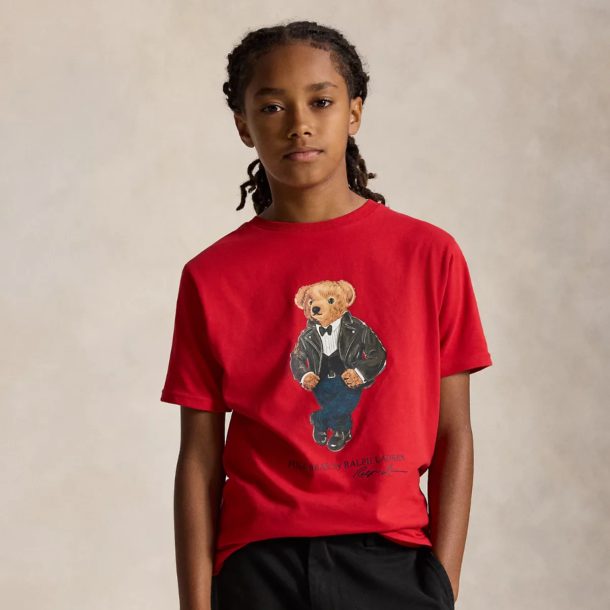 Polo Bear Cotton Jersey Tee by Ralph Lauren