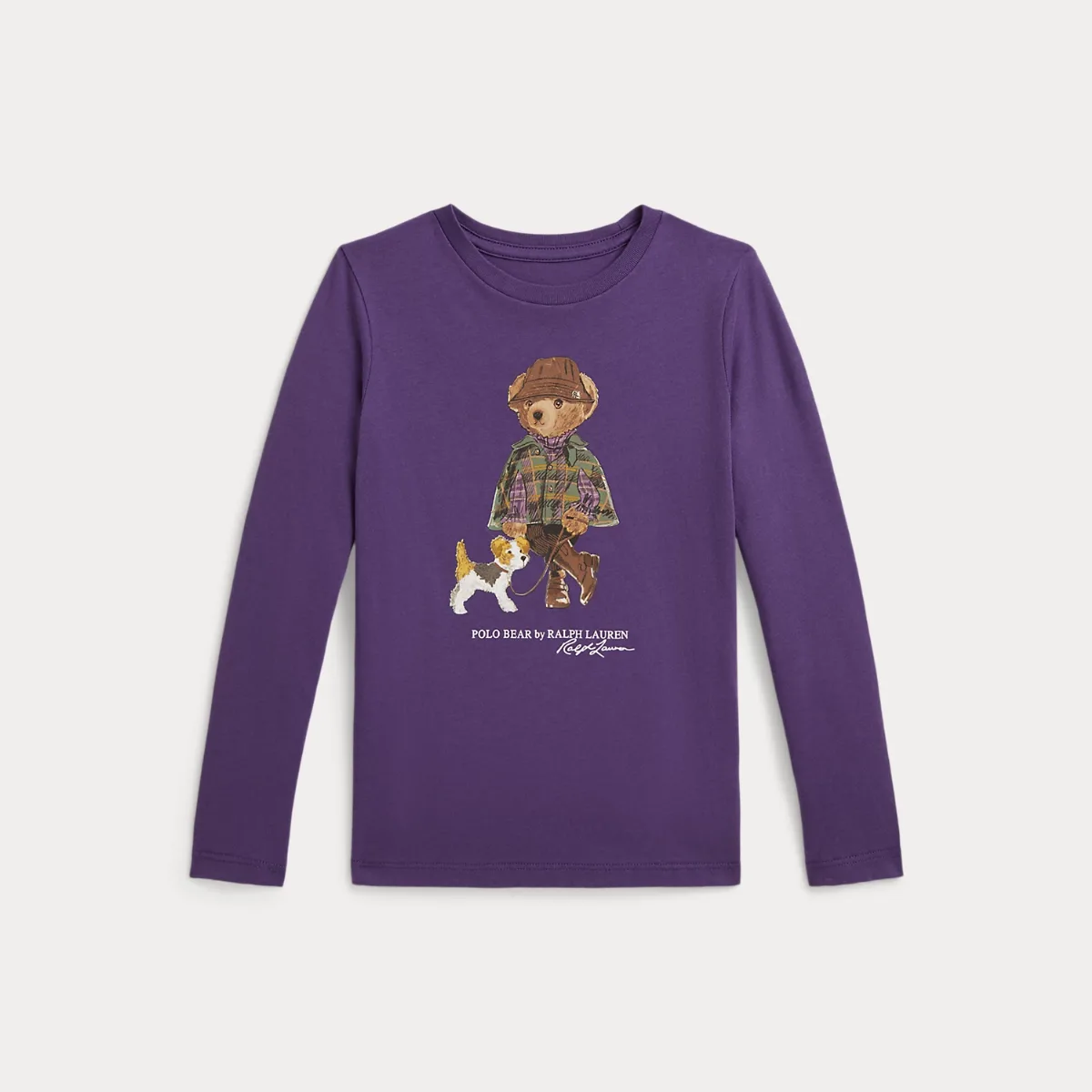 Polo Bear Cotton Long-Sleeve Tee by Ralph Lauren