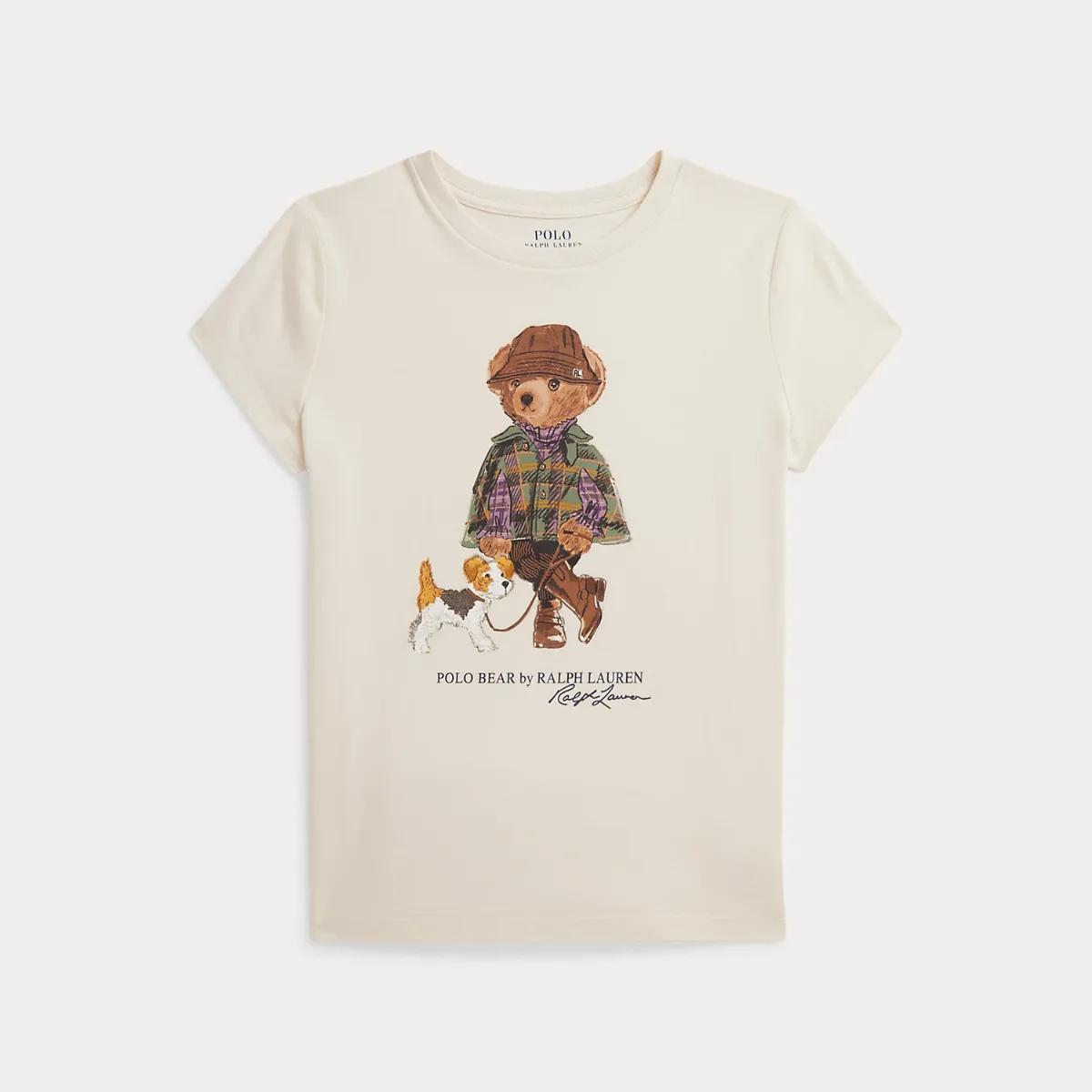 Polo Bear Cotton Jersey Tee by Ralph Lauren