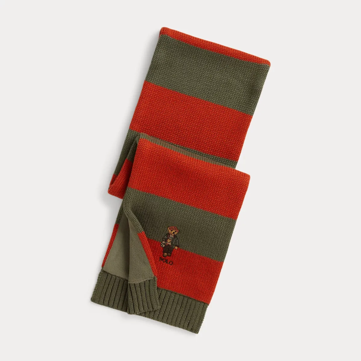 Polo Bear Cotton Scarf by Ralph Lauren