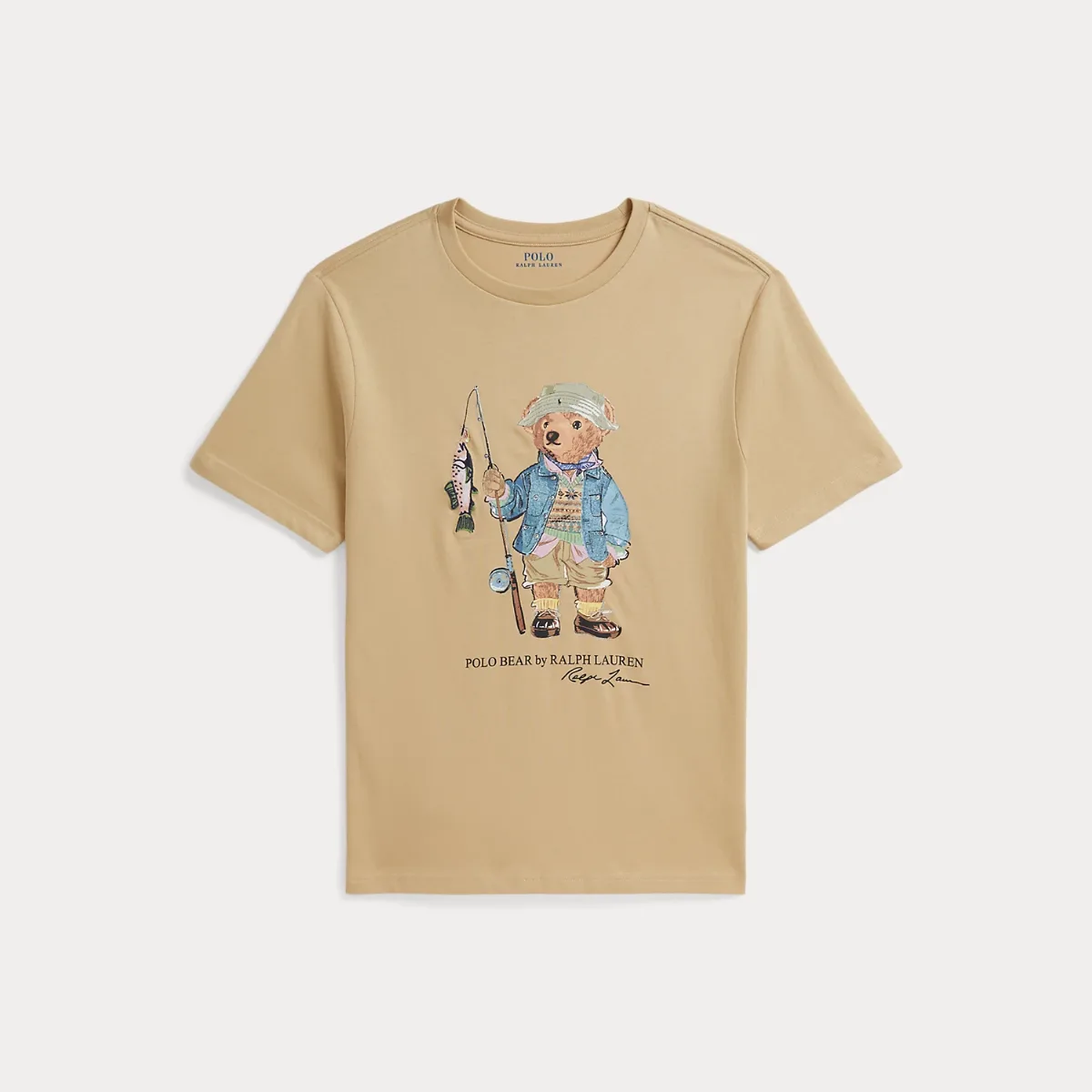 Polo Bear Cotton Jersey Tee by Ralph Lauren