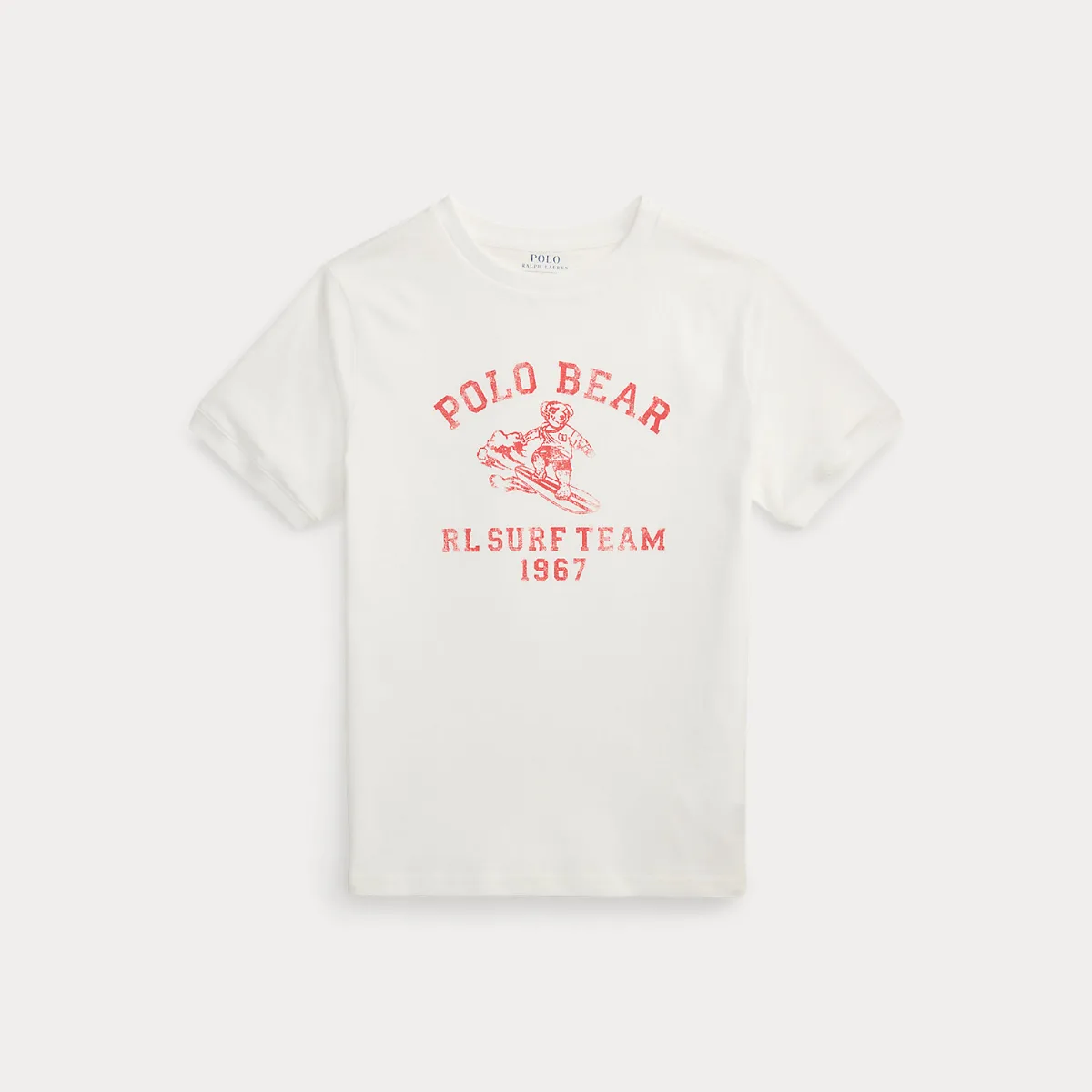 Polo Bear Cotton Jersey Tee by Ralph Lauren
