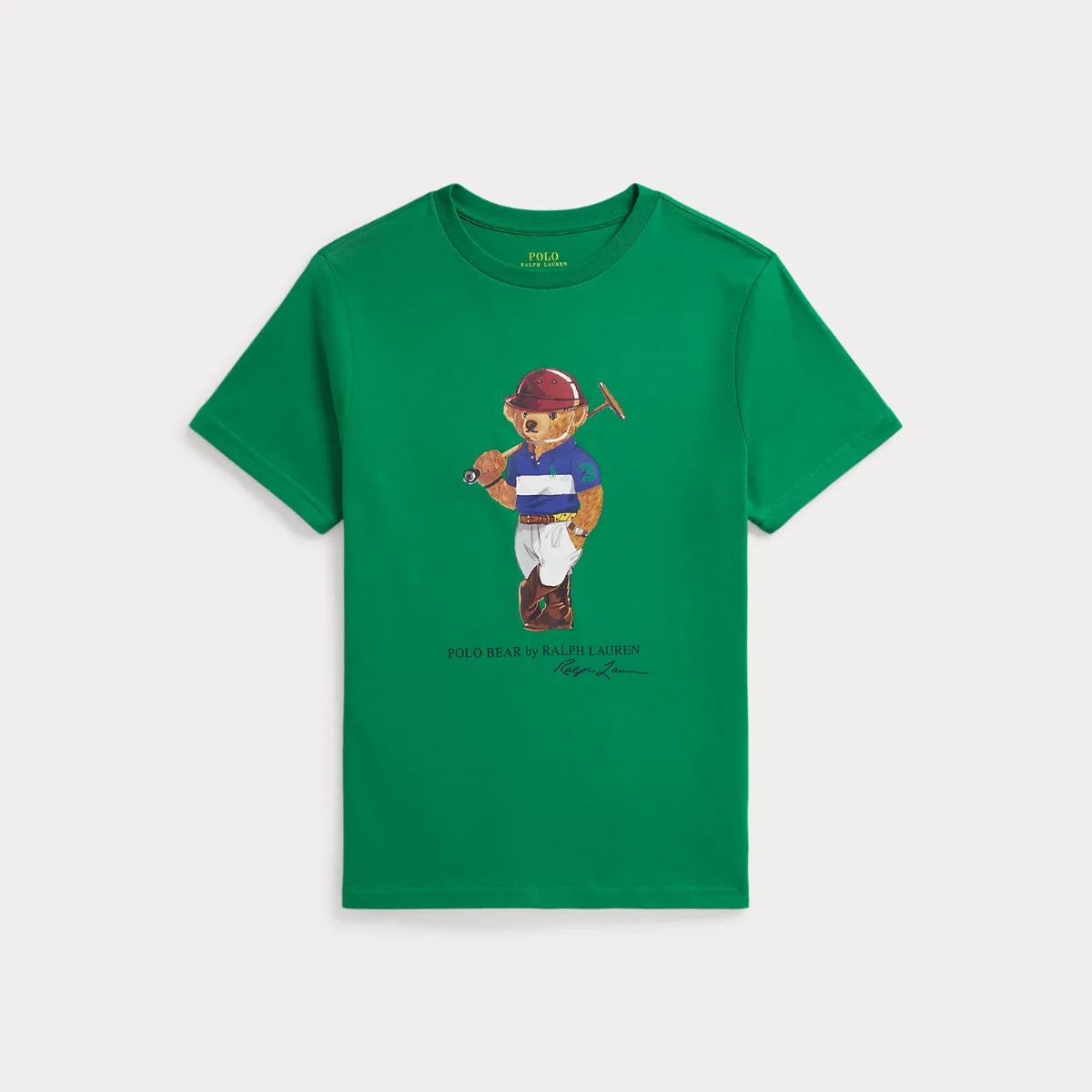 Polo Bear Cotton Jersey Tee by Ralph Lauren