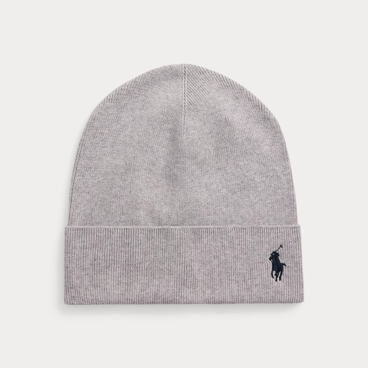 Rib-Knit Cotton Beanie