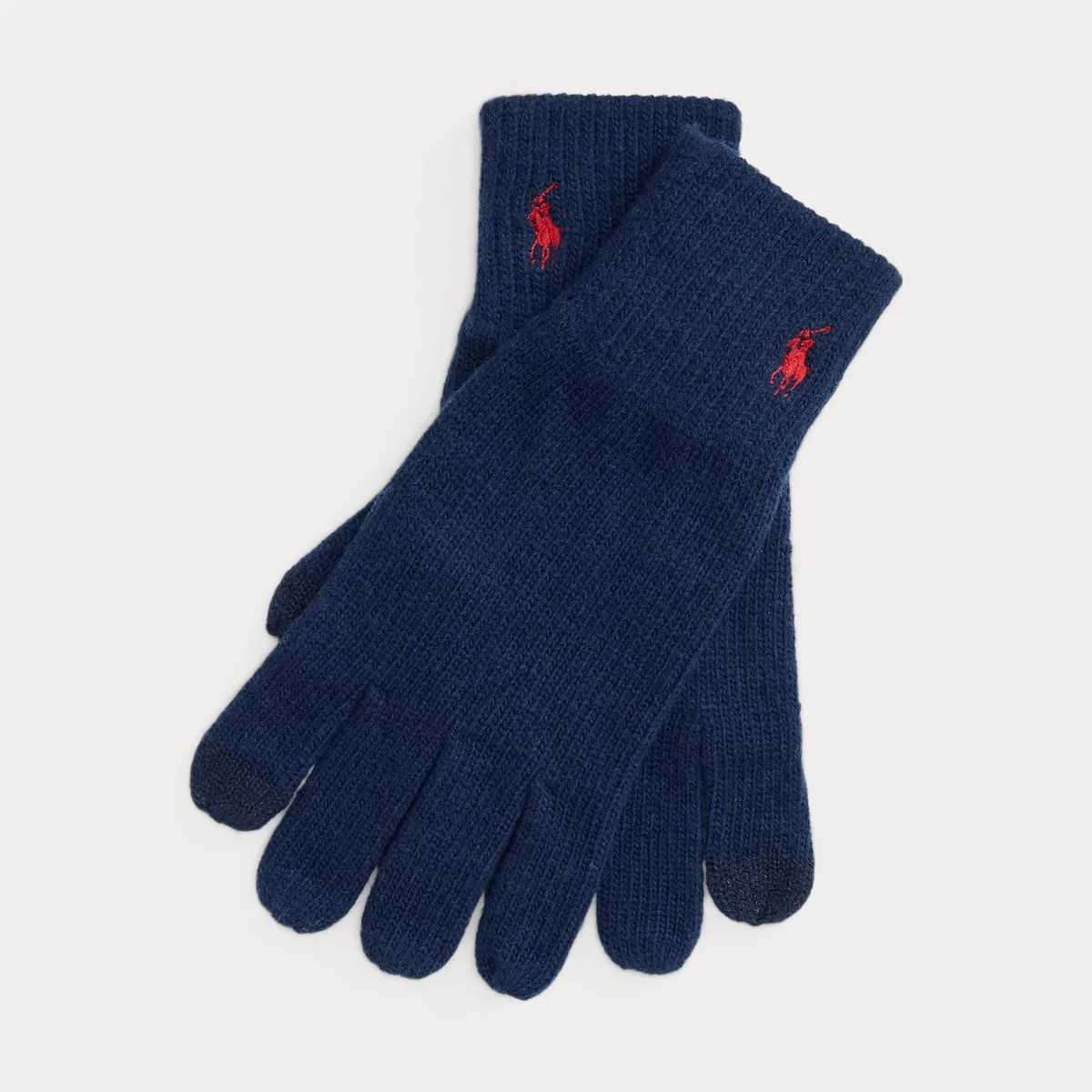 Signature Pony Knit Touch Gloves by Ralph Lauren