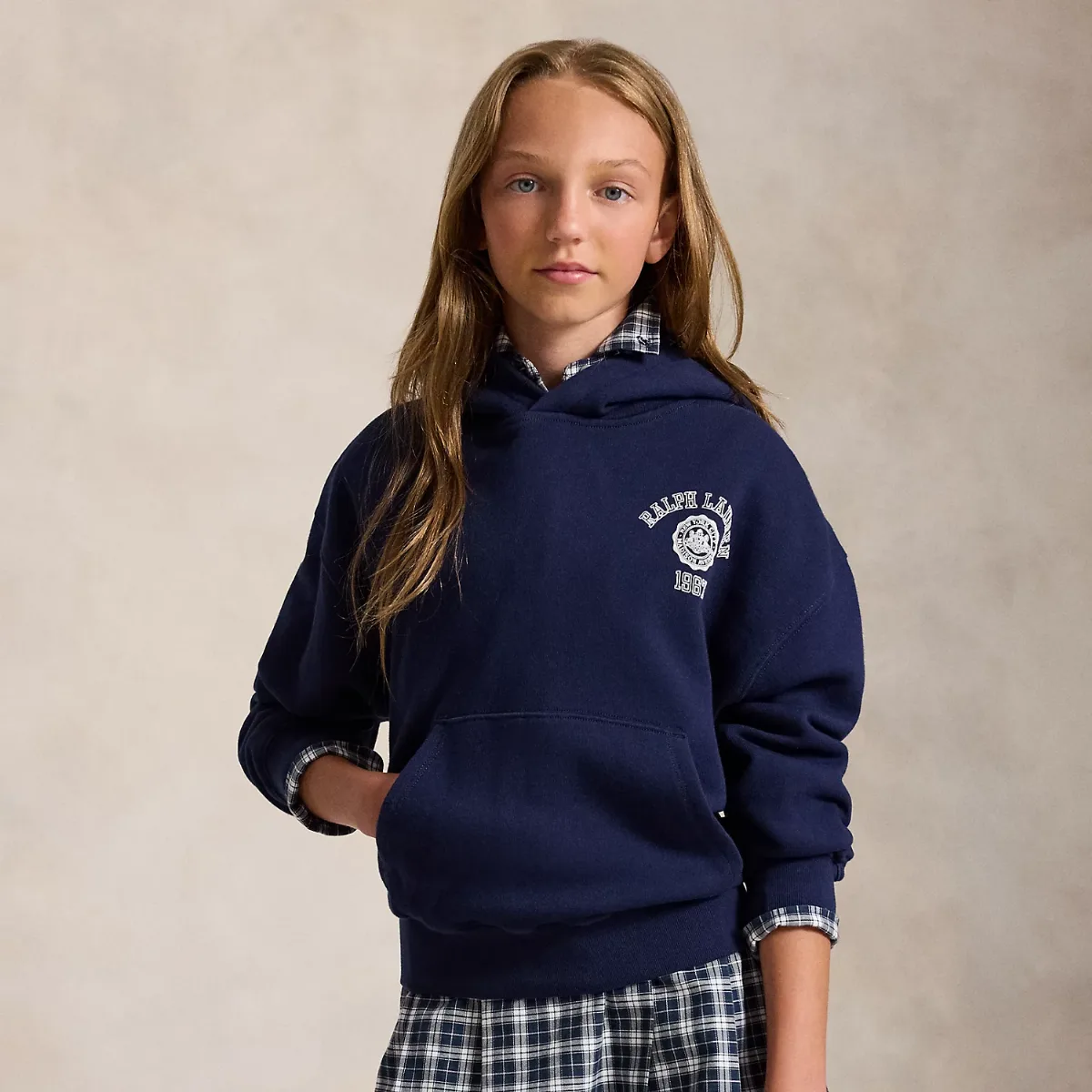 Graphic Cotton Terry Hoodie by Ralph Lauren