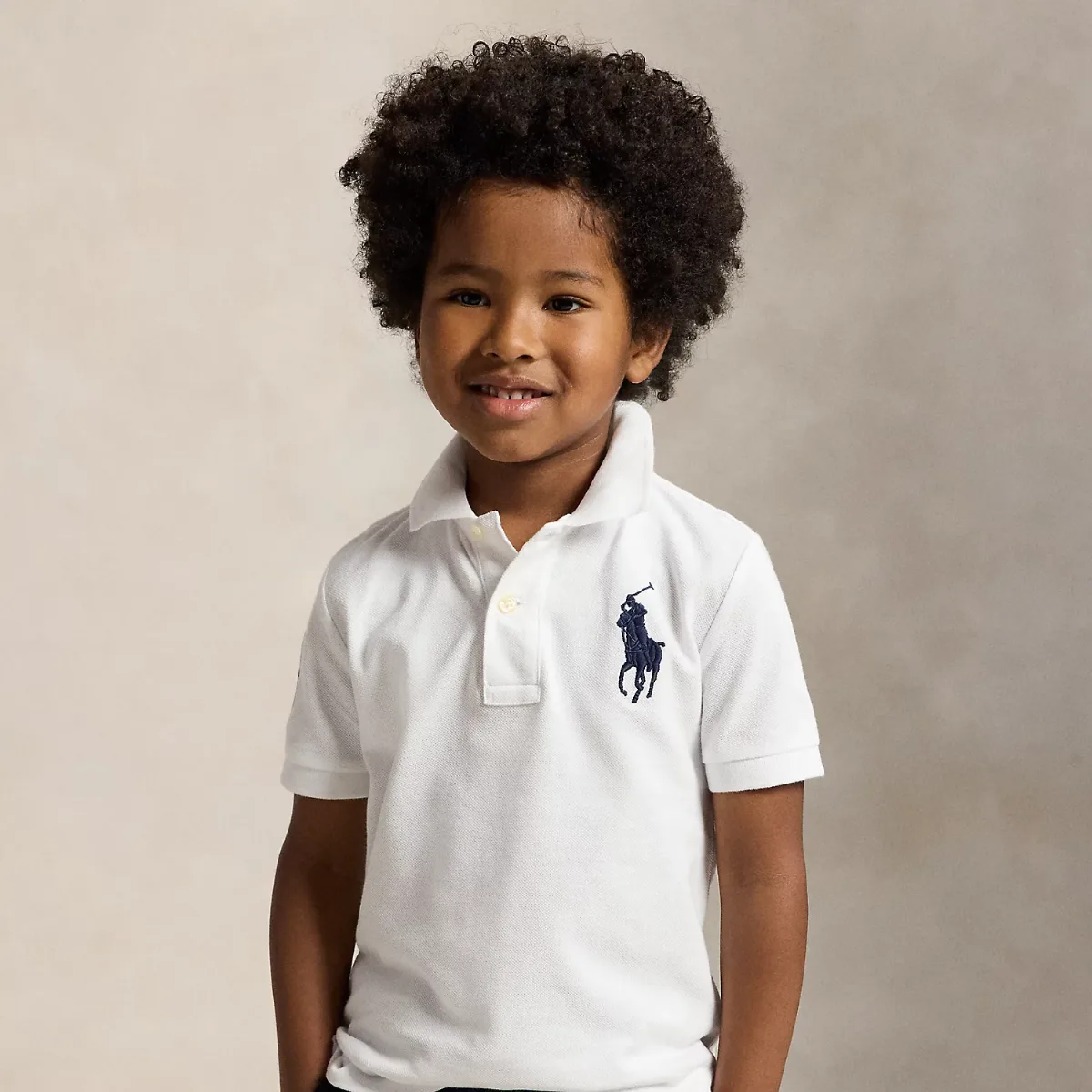 Big Pony Cotton Mesh Polo Shirt by Ralph Lauren