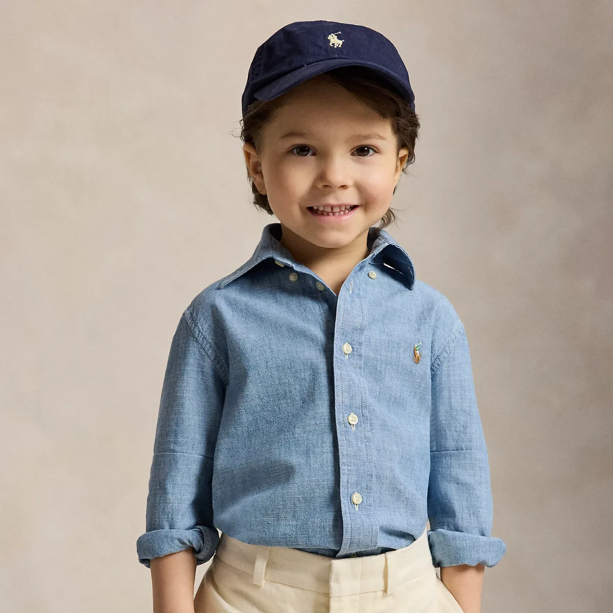 Cotton Chambray Shirt by Ralph Lauren