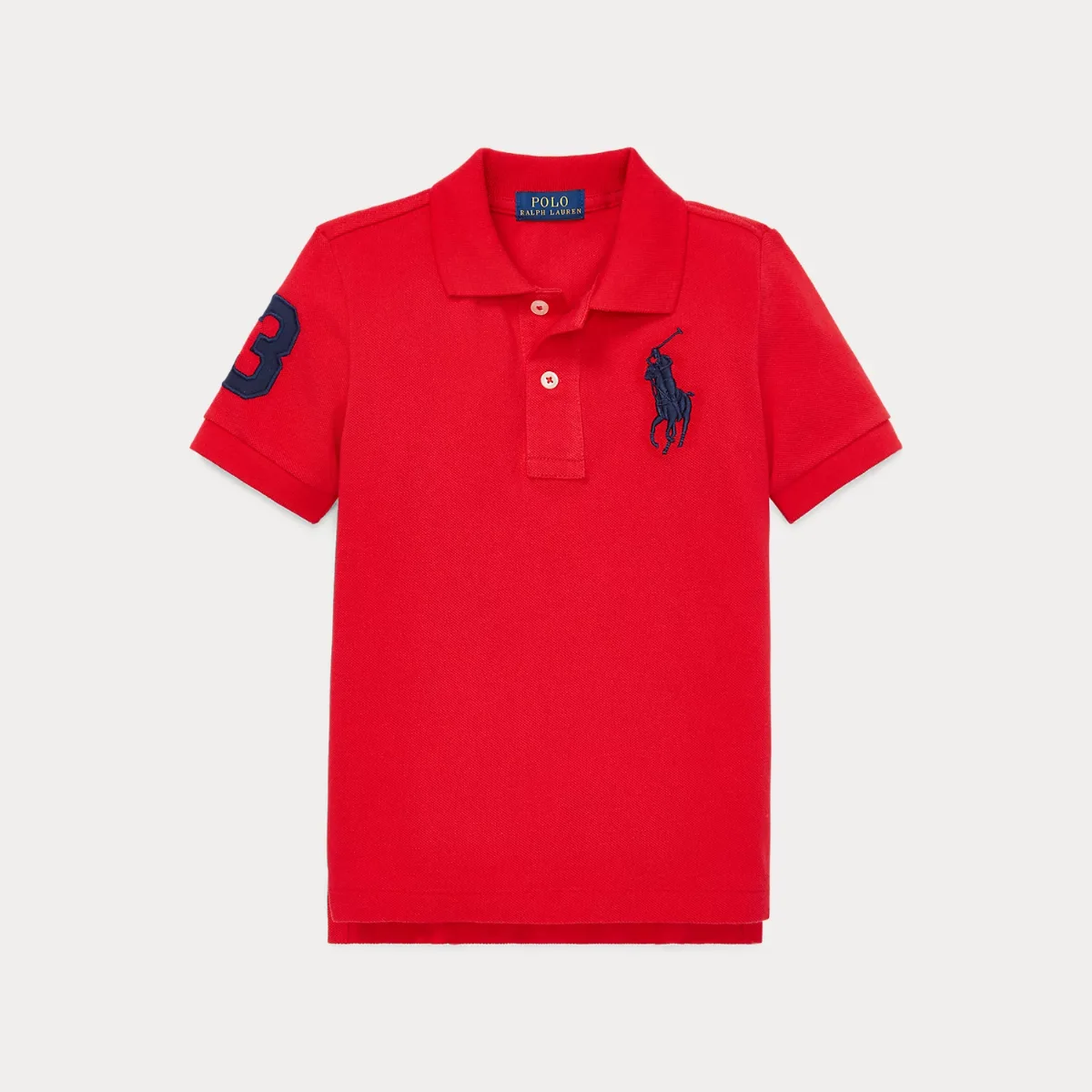 Big Pony Cotton Mesh Polo Shirt by Ralph Lauren