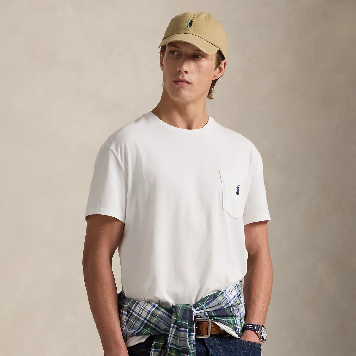 Classic Fit Jersey Pocket T-Shirt by Ralph Lauren
